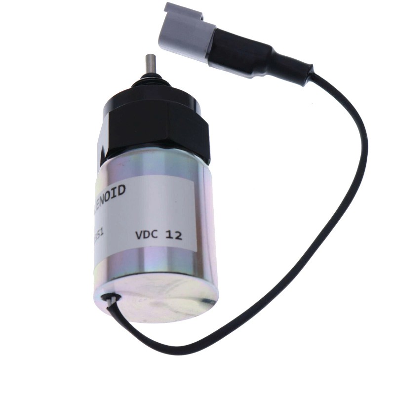 Unbranded Solenoid U85206500 for Perkins Engine 403D-15 403F-15T 404D-22 404D-22T