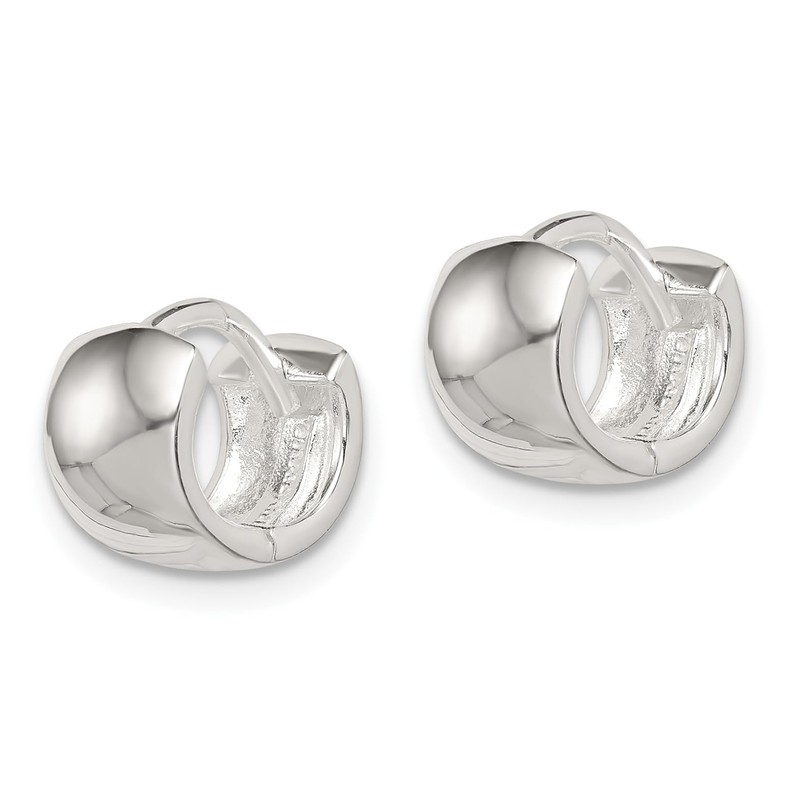 925 Sterling Silver Hinged Huggie Small Mini Hoop Earrings