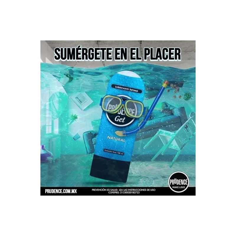 Lubricante Íntimo Prudence Gel Natural 100ml