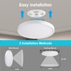 Letlit LED Ceiling Light with Radar Motion Sensor, 20 W