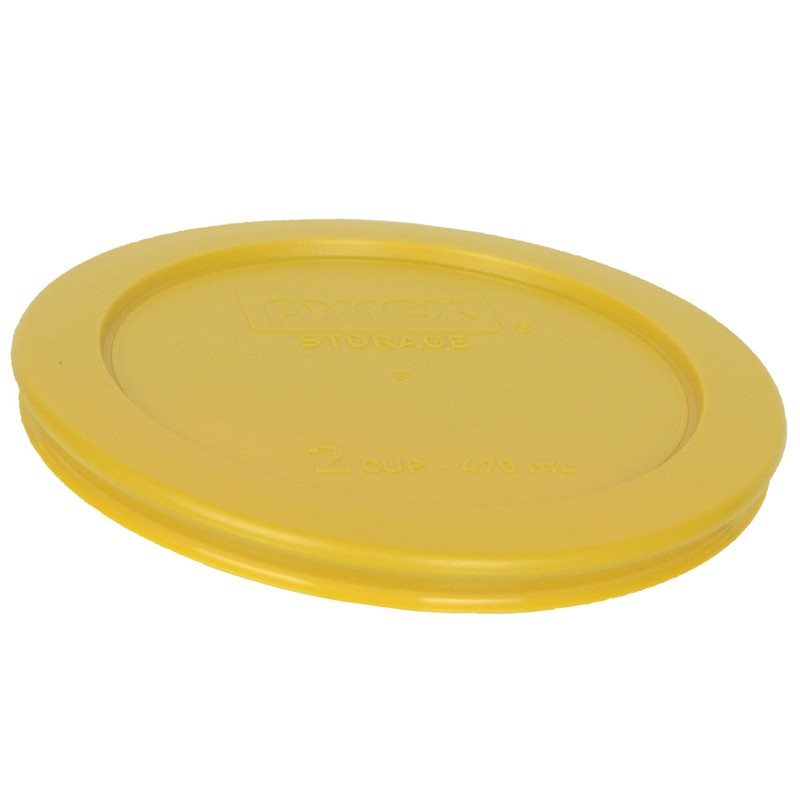 Pyrex 7200-PC Yellow, 7201-PC Red, and 7402-PC Green Lid Set