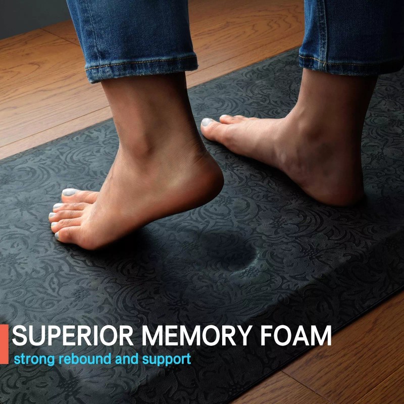 FEATOL Anti Fatigue Mat Kitchen Floor Mat, FEATOL Standing Desk