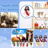 Bememo 100 Pcs Jesus Toys Little Jesus Figurine Miniature Jesus