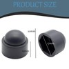 Pack of 25 Hexagonal Protective Caps M10, Spanner Size 17,