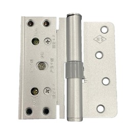 [Left] Nakao Seisakusho 3D Adjustable Hinge NSO-3D Door Hinge, For Both Top and Bottom Use, Left (L), Silver, SL Compatible Door Thickness: 1.3 inches (33 mm) / 1.4 inches (33 mm)