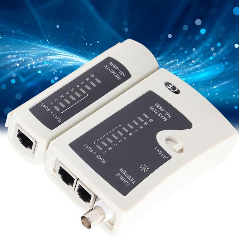 Probador de cable de red Aramox7pmtuk35yb – Diagnóstico rápido y