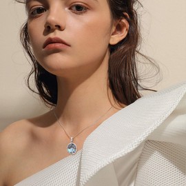 ONEFINITY Sterling Silver Tree of Life Locket Necklace, Holds Pictures, Christmas Jewelry Gifts for Women