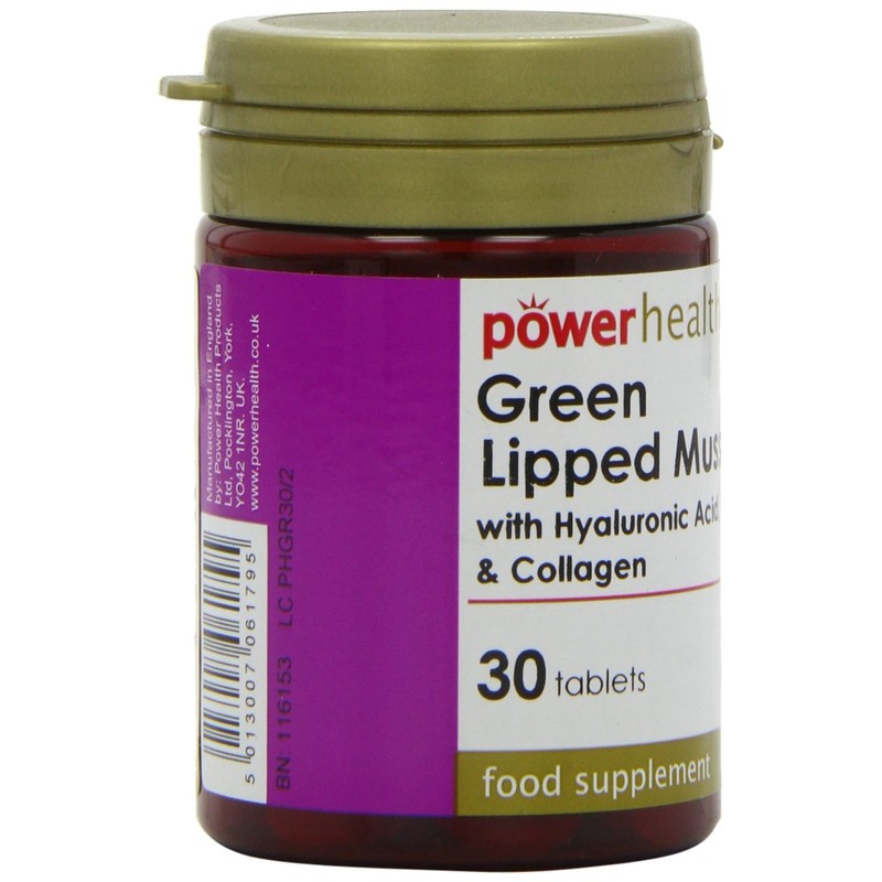 Power Health Green Lipped Mussel - Pack of 30 Tablets