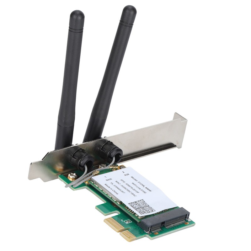 WiFi Adapter DualBand 2.4/5Ghz 300Mbps Signal Stability Wireless Connector for