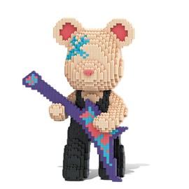 HOOLEDAY - Micro bloques de construcción para adultos (3150 piezas), juego de ladrillos de oso, decoración creativa para el hogar y la oficina, regalo para adultos, niños y niñas