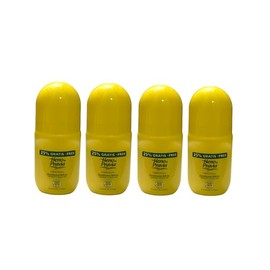 Heno De Pravia - Desodorante original enrollable (62,5 ml) Paquete de 4 unidades.