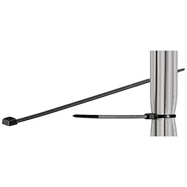 Goobay Cable Ties Weatherproof Nylon Black 203mm 2.5mm 17069