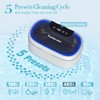 Professional Ultrasonic Jewelry Cleaner, 45KHz Ultrasonic Cleaner Adjustable Power with