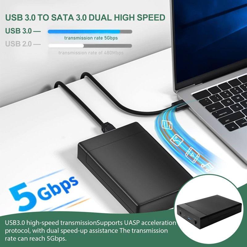 Hard Drive Docking Station: HDD Docking Station USB 3.0, Docking
