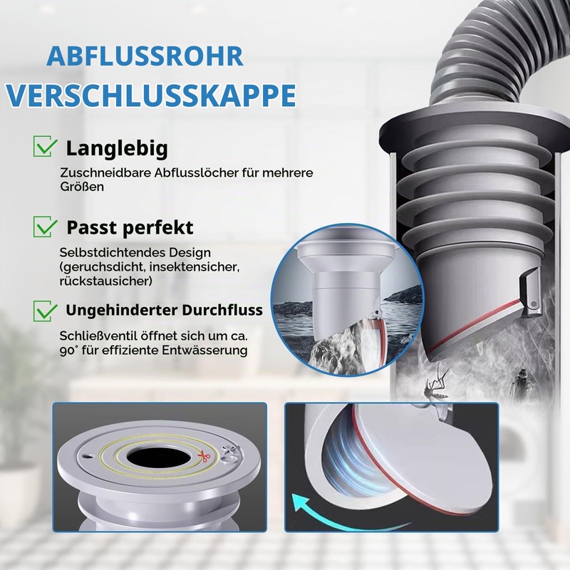 svpfuo Washing Machine Drain Adapter, Suitable for Washing Machine Drain