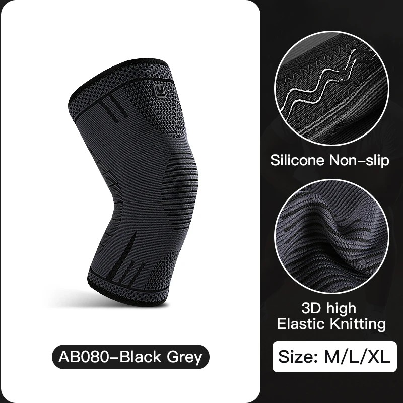 Compression Knee Sleeve for Sports Support – Breathable Anti-Slip Knee