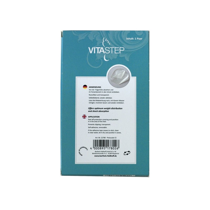 Ringelspitz Gel heel cushion - for optimal pressure distribution and