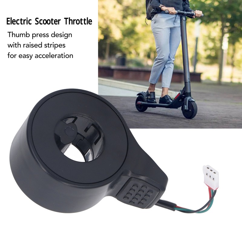 Electric Scooter Throttle Raised Stripe Scooter Throttle Thumb Accelerator for