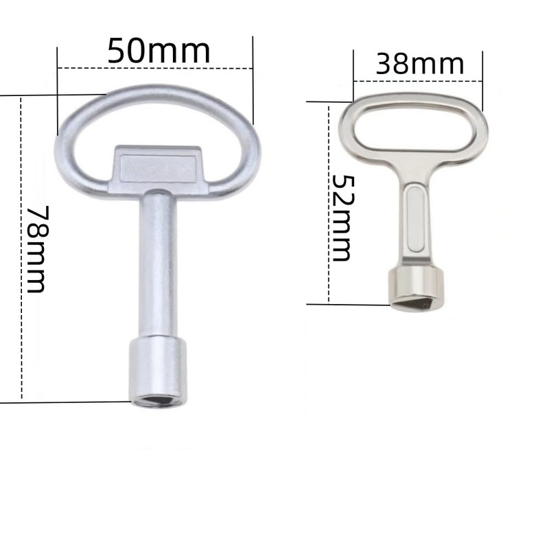 5 PCS Multi-Functional Utility Key Plumbers Tool Set, Square Triangle