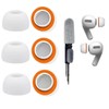 Foam Ear Tips Replacement Set with Cleaning Tool for AirPods