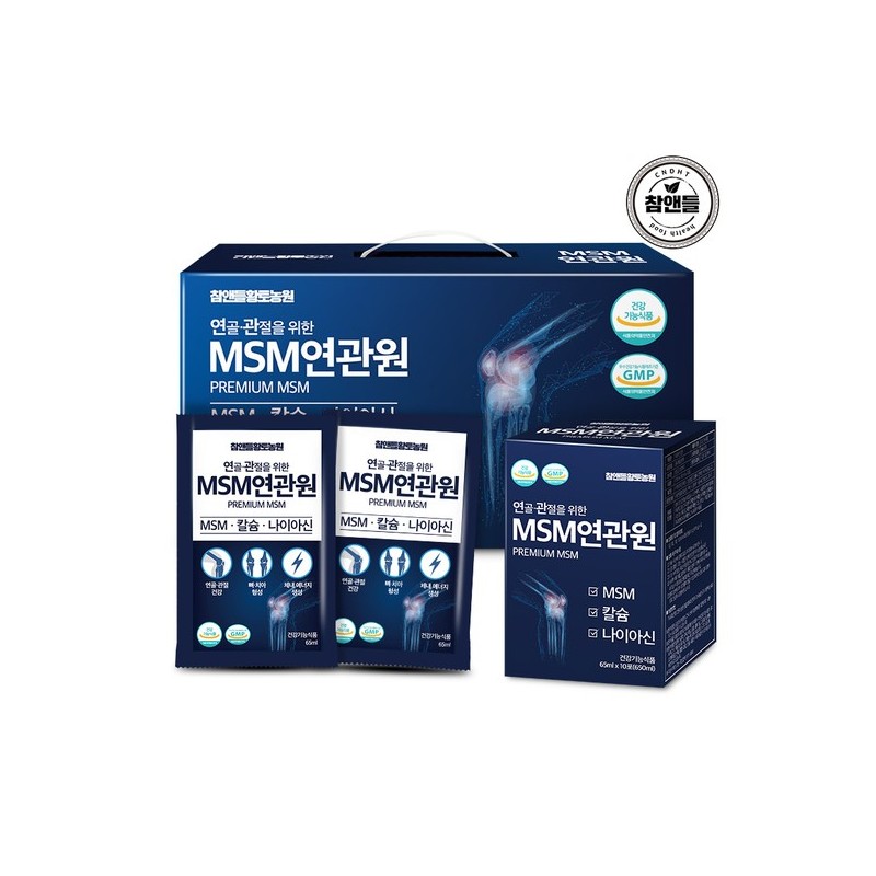 Cham & Deul Hwangto Farm MSM Yeongwanwon 65ml 30 pouches,