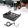 USB Front Panel Adapter 3.5in 5.25in USB1.1 USB2.0 Hot Swap