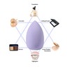 EIGSHOW Makeup Sponge Set, 4Pcs Soft Latex-Free Foundation Blending Sponges