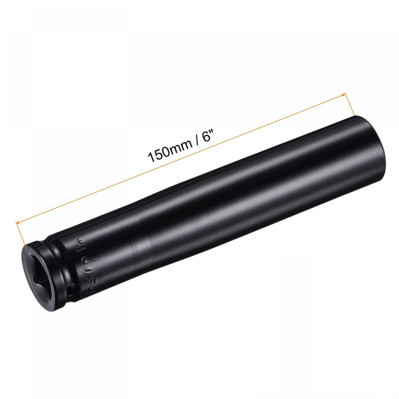 sourcing map 1/2" Drive by 21mm Deep Impact Socket, Heat-Treated