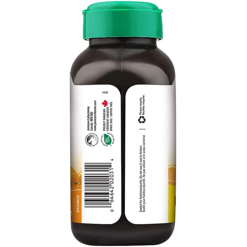 Jamieson Vitamin C and Zinc 500mg 400 Tablets