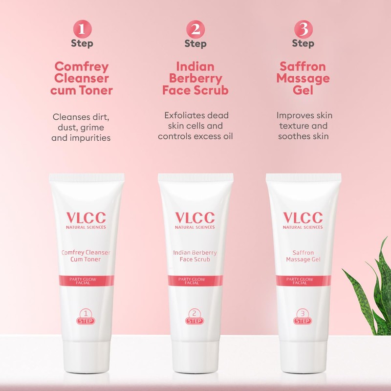 VLCC Party Glow Facial Kit, 60gm