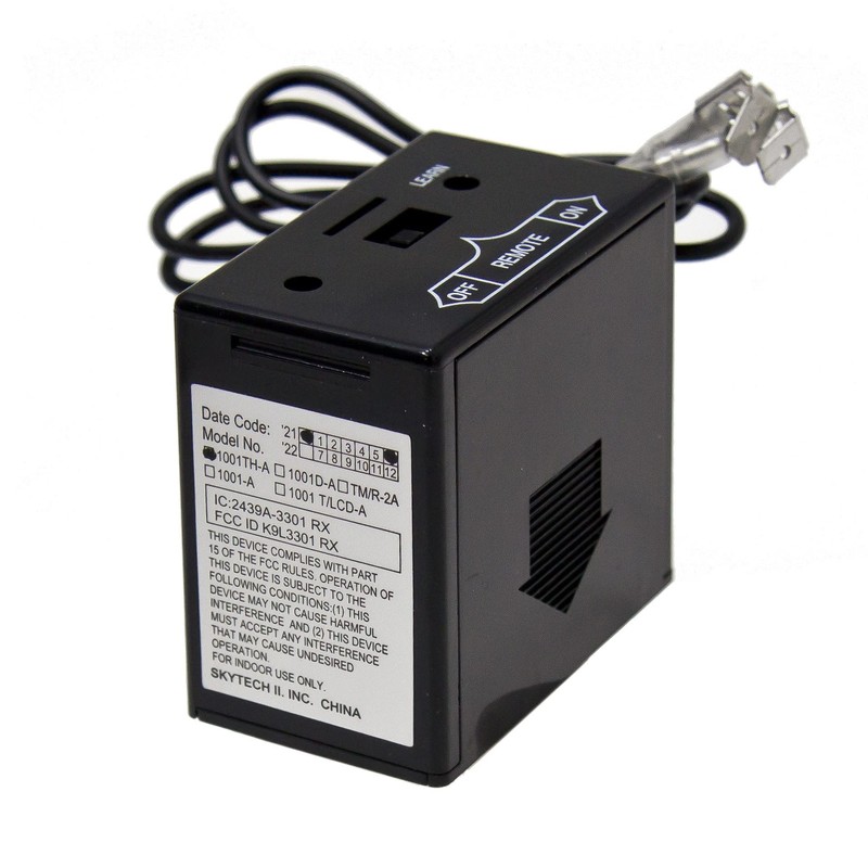 SkyTech 1001-A Receiver Box for 1001 Series Fireplace Remote Controls