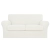 Easy-Going 3 Pieces Stretch Couch Cover Sofa Cover for Dogs