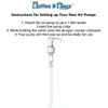 4 Bottle Pumps for Hand Soap / Shampoo / Pump