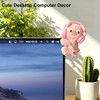 COGEEK Cute Pig Car Dashboard Decor, Soft Plush Car Screen