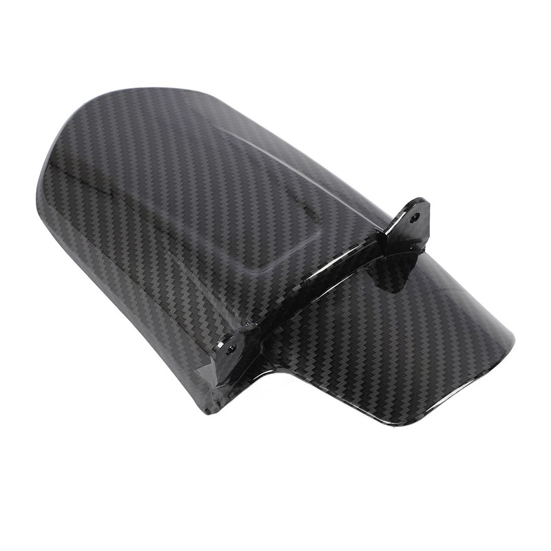 Motorcycle Rear Mudguard Carbon Fiber Pattern Wheel Tire Splash Proof