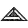 Dapetz ® 12 Inch Aluminum Alloy Triangle Ruler Square Protractor