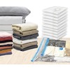 Vacuum Storage Bags Space Saving for Clothes, Bedding, Pillows, Reusable
