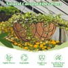 Riare 4 Pack 10 Inch Round Coco Liners Replacement, 100%