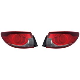 For Mazda 6 Tail Light Assembly 2014 2015 2016 2017 Pair Driver and Passenger Side | MA2804113