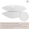 Bioweaves 100% Organic Cotton Breathable Pillow Protectors GOTS Certified with