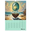 Surreal Fantasy Worlds (Wall Calendar 2025 DIN A3 High), CALVENDO