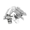 Rrina 60Pcs Offset Canvas Clips with Screws Heavy Duty Picture