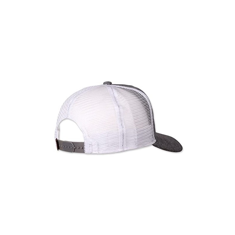 Djinns Jersey Patch Grey Heather/White HFT Trucker Cap - One-Size