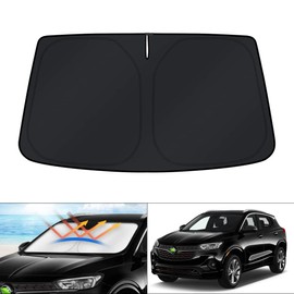 KUST Windshield Sun Shade for Buick Encore GX Accessories 2020-2024 2025 Sunshade Window Sun Visor Protector Foldable Blocks UV Rays Keep Your Car Cooler