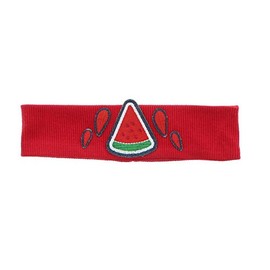 Baby Band Headband with Watermelon Slice - Red