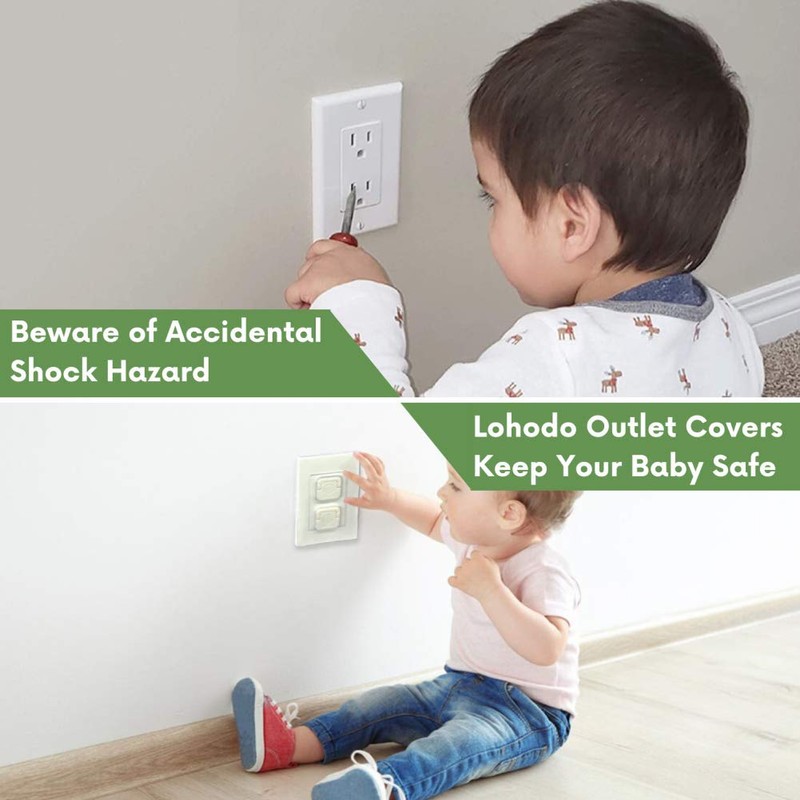 Outlet Covers Baby Proofing Socket Protectors Child Safety Plug Caps