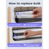 YISSVIC Replacement Bulb T8F10W BL 10W for Bug Zapper Outdoor
