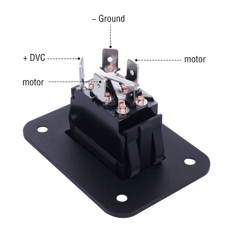 weideer Power Stabilizer Switch RV Jacks Leveling Momentary Reverse Polarity