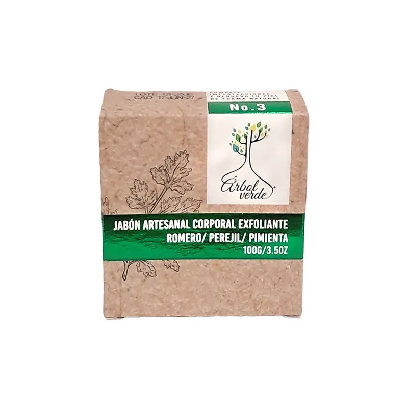 3 Pack Jabón Artesanal Corporal Cuidado Natural Vegano 100 G