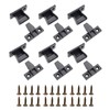 Guifeng - 6 pares de conectores de plástico negro de